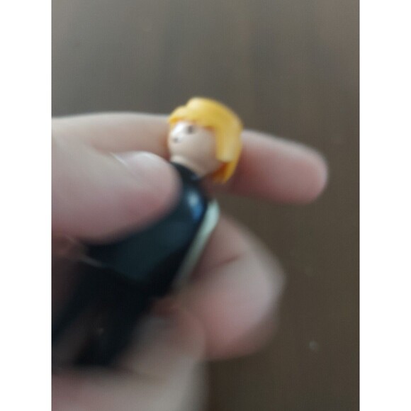 Vintage Geobra Playmobil 1974 Sheriff Figurine with Cape Vtg Minifig Missing Hat - Picture 6 of 7